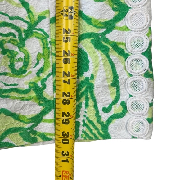 Vintage Lilly Pulitzer Mila Resort Heart Breaker Jacquard Lace Shift mini Dress - Picture 8 of 9